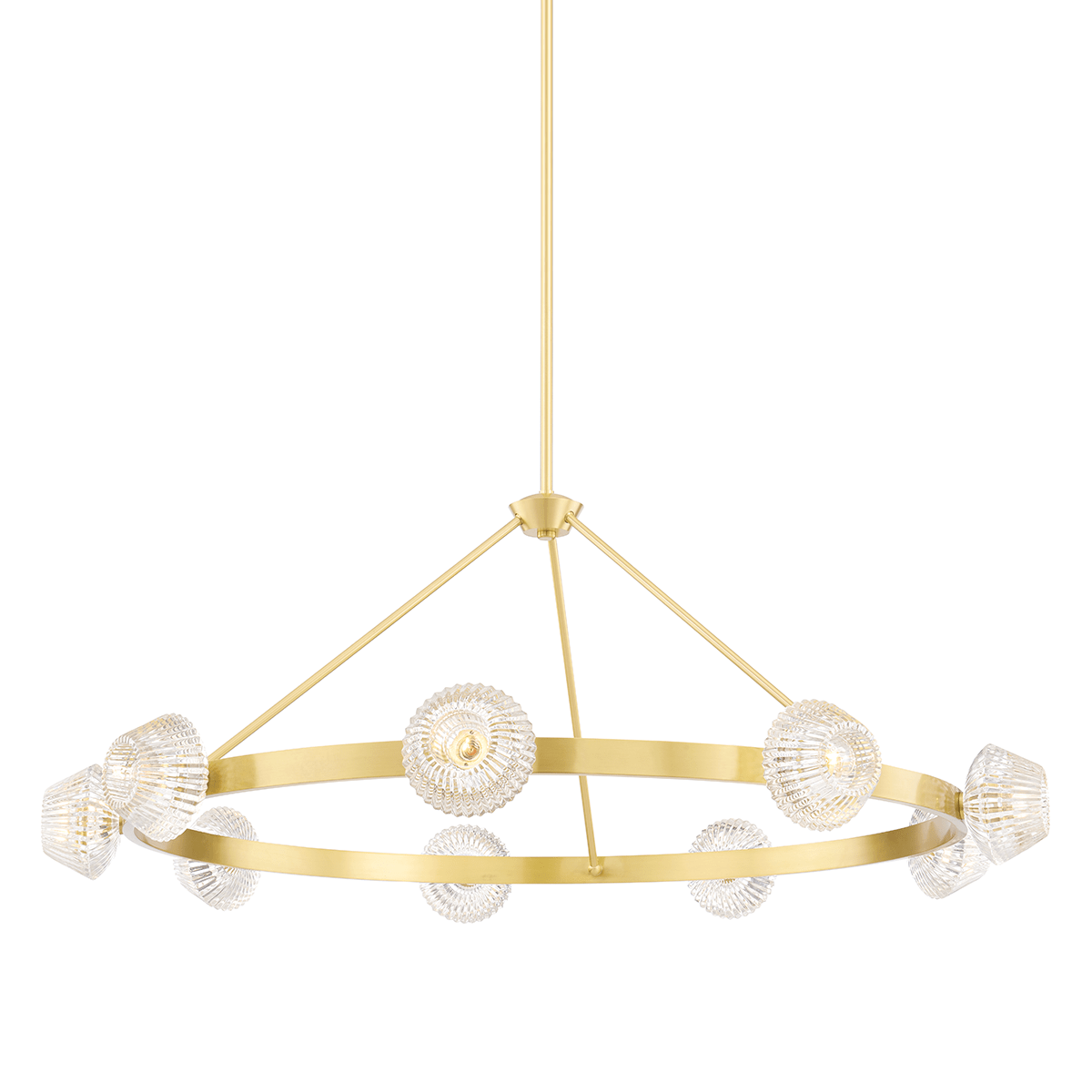 Hudson Valley Barclay Chandelier Lighting hudson-valley-6150-AGB