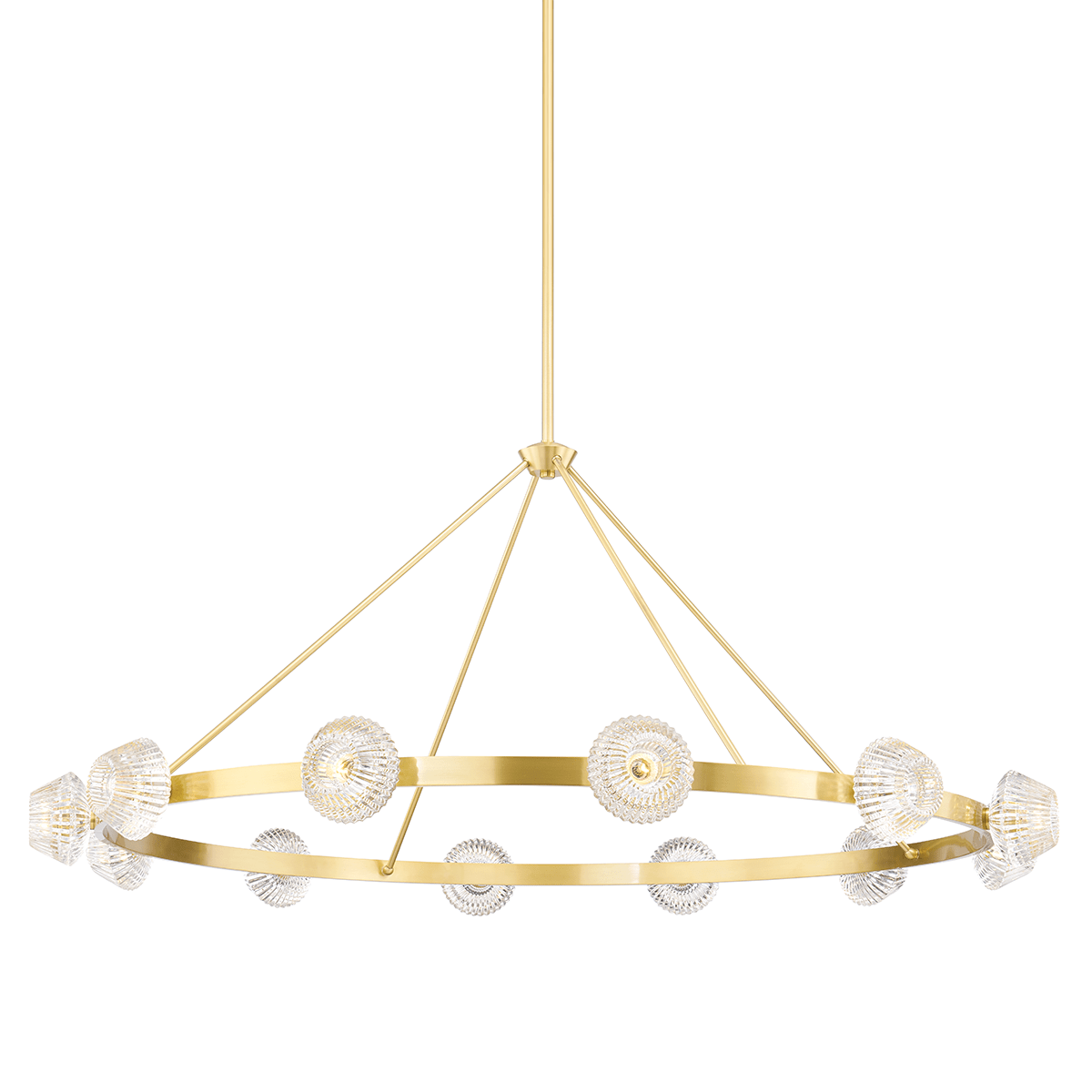 Hudson Valley Barclay Chandelier Lighting hudson-valley-6165-AGB