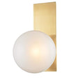 Hudson Valley Hinsdale Wall Sconce Lighting hudson-valley-8701-AGB 00806134782672