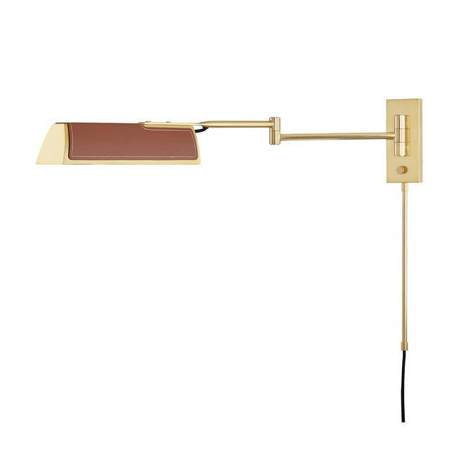 Hudson Valley Holtsville Wall Sconce - Aged Brass Lighting hudson-valley-5331-AGB 806134898731