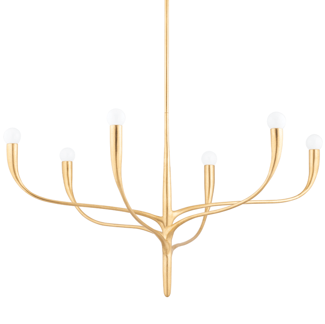 Hudson Valley Labra Chandelier Lighting hudson-valley-9606-VGL