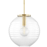 Hudson Valley Lighting Bay Ridge Pendant - Aged Brass Lighting HUDSON-VALLEY-2717-AB
