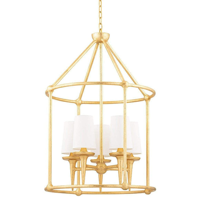 Hudson Valley Lighting Torch Chandelier Lighting hudson-valley-6625-GL