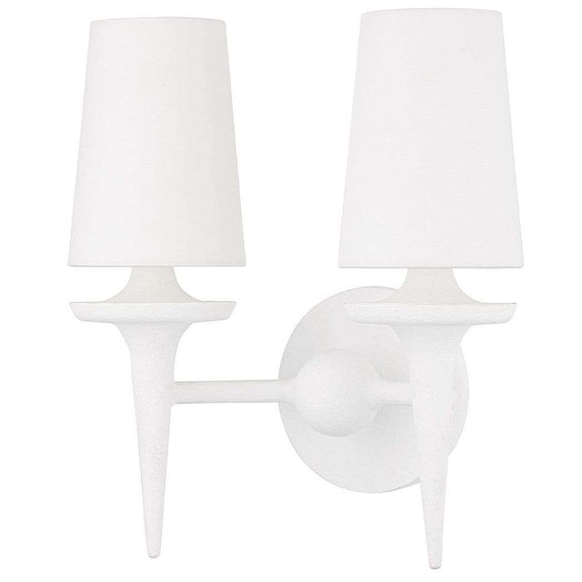 Hudson Valley Lighting Torch Double Wall Sconce Lighting hudson-valley-6602-WP