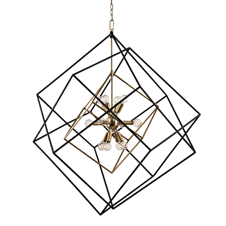 Hudson Valley Roundout Chandelier - Brass Lighting hudson-valley-1234-AGB 806134195205