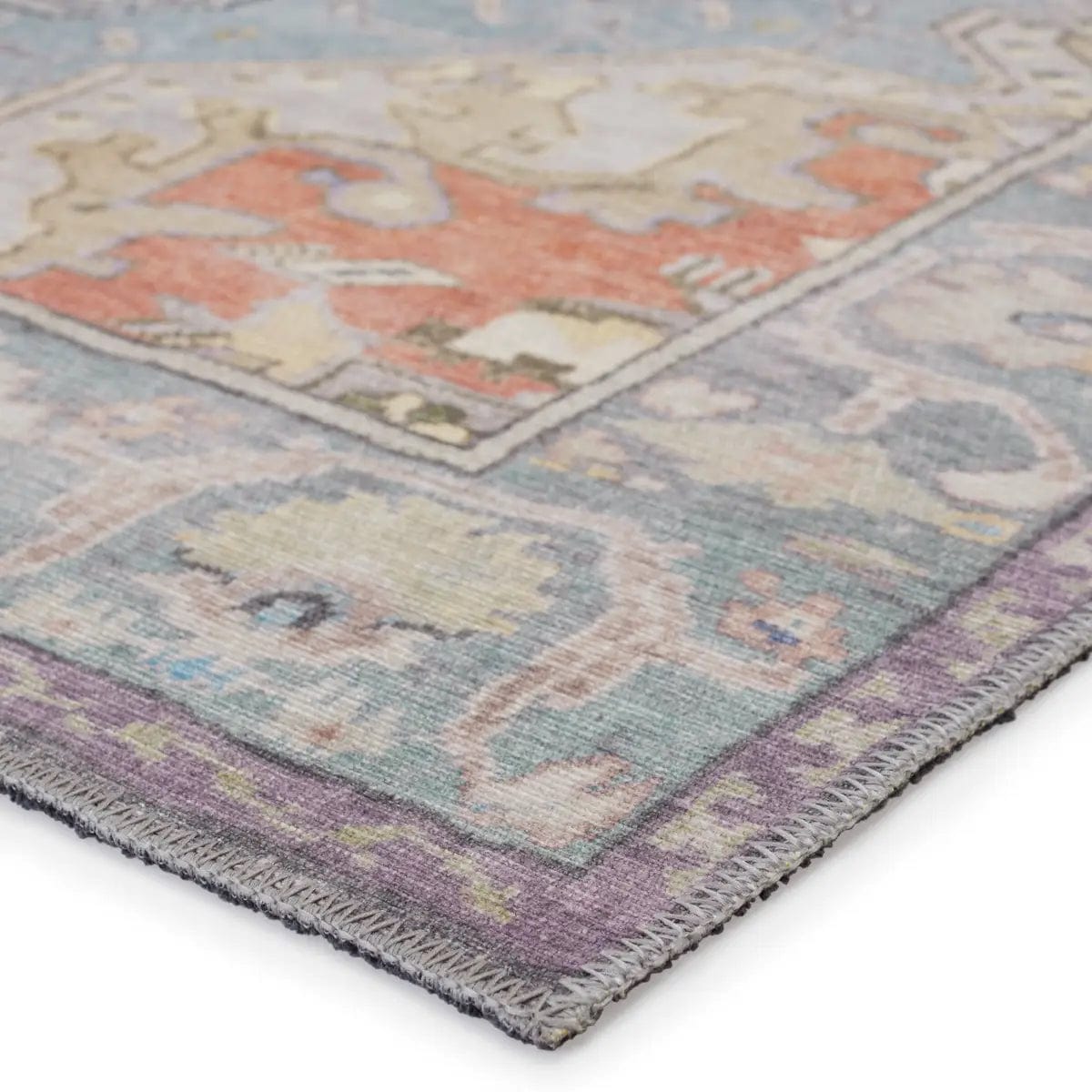 Harma Rug Kate Lester Harman Zenora Rug – Meadow Blu