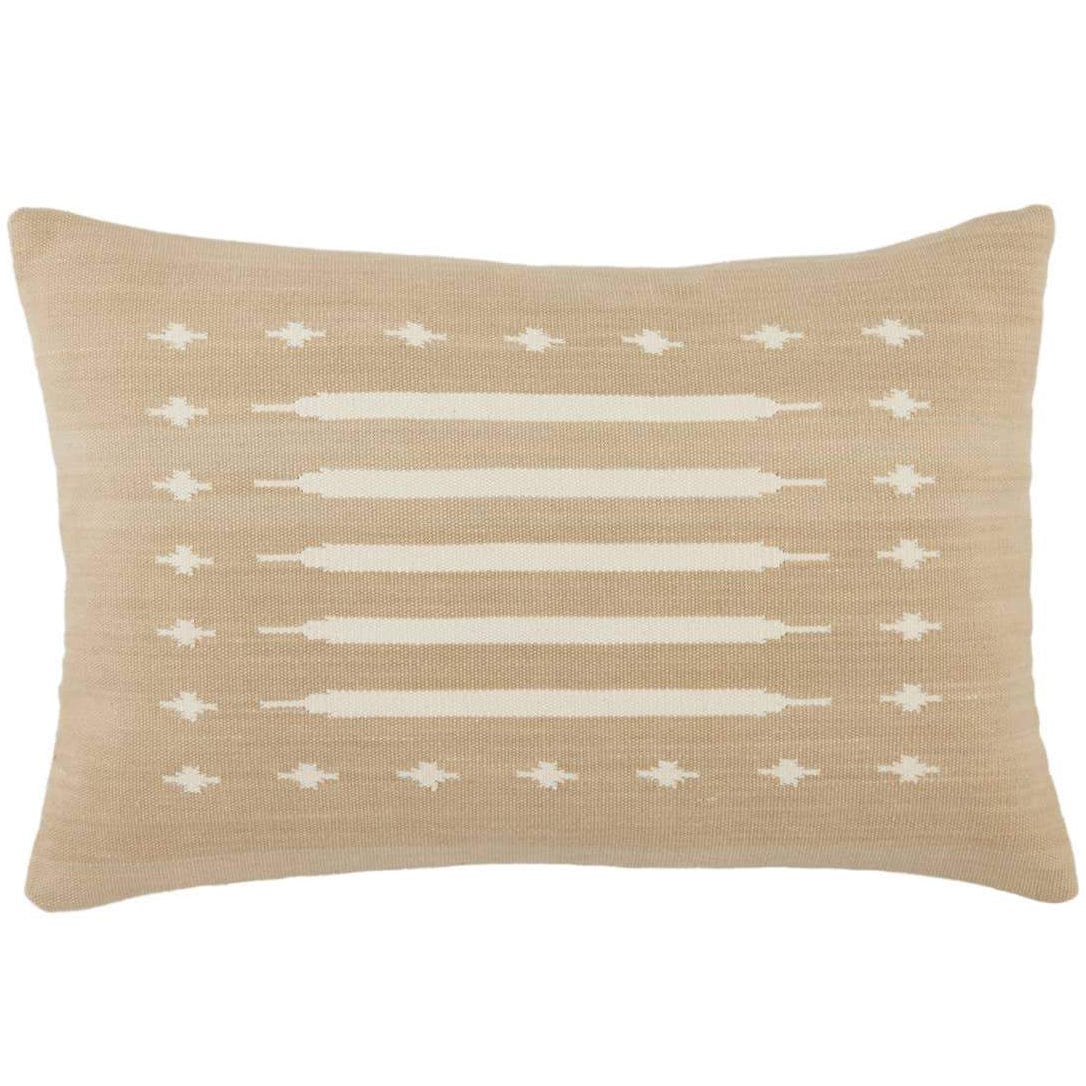 Jaipur Living Emani Ikenna Lumbar Pillow - Terracotta/Cream Pillow & Decor JAIPUR-PLW103502