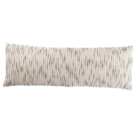 Jaipur Living Linnean Stripe White/ Gray Throw Pillow Pillow & Decor