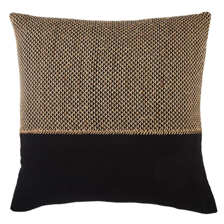 Jaipur Living Taiga Sila Pillow - Light Tan/Black Pillow & Decor