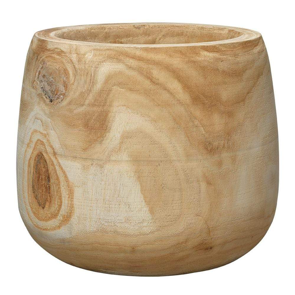 Jamie Young Co. Brea Wooden Vase Decor Jamie-Young-7BREA-VAWD 00688933019001