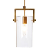 Jamie Young Co. Cambrai Brass & Glass Pendant Lighting jamie-young-5CAMB-SMBR