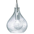 Jamie Young Co. Curved Pendant - Clear Seeded (POS) Lighting