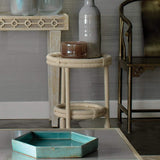 Jamie Young Co. Delta Side Table Furniture Jamie-Young-20DELT-STWH 00688933018202