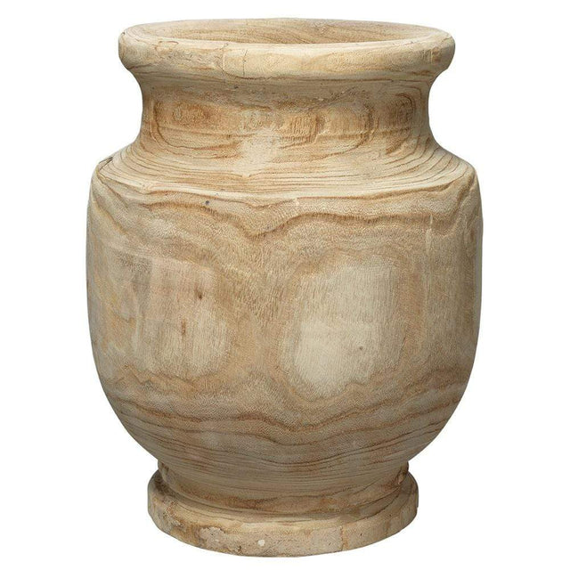 Jamie Young Co. Laguna Wooden Vase Decor Jamie-Young-7LAGU-VAWD 00688933019117