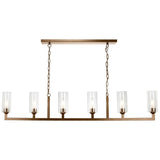 Jamie Young Co. Linear 6 Light Chandelier Lighting