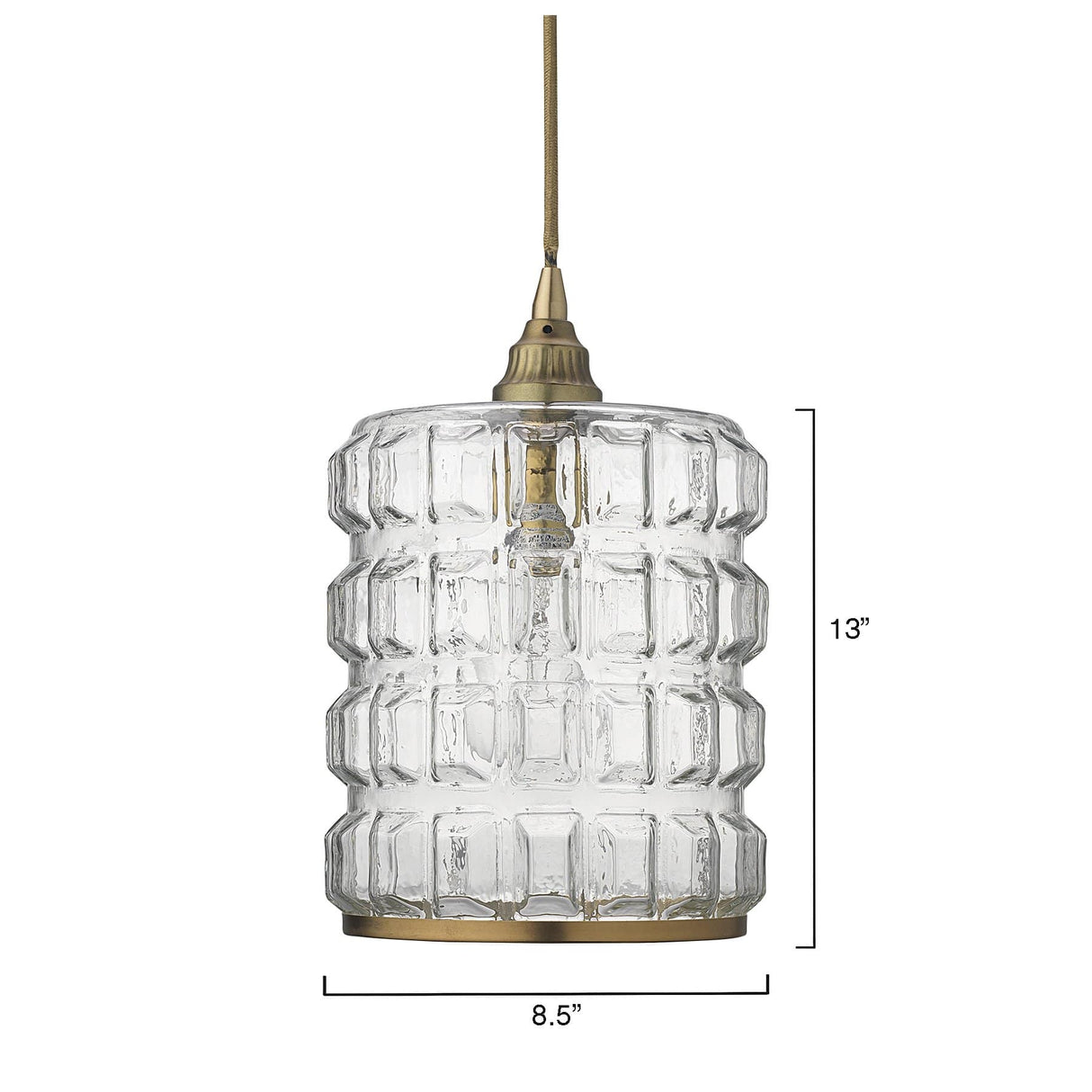 Jamie Young Co. Madison Pendant - Brass Lighting Jamie-Young-5MADI-CLAB 00688933018899