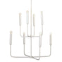 Jamie Young Co. Mercer Two Tier Chandelier Lighting jamie-young-5MERC-CHWH 688933026702