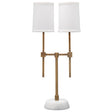 Jamie Young Co. Minerva Minerva Twin Shade Console Lamp Lighting jamie-young-9MINE-TLAB