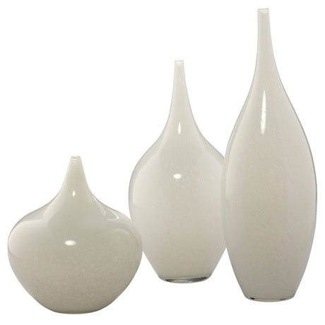 Jamie Young Co. Nymph Decorative Vases (Set of 3) Pillow & Decor jamie-young-7NYMP-VAWH