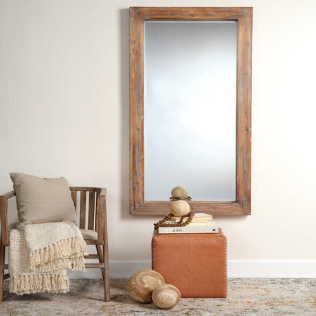 Jamie Young Co. Reclaimed Rectangle Floor Mirror Wall jamie-young-6RECL-FLGR