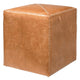 Jamie Young Co. Small Buff Leather Ottoman Furniture Jamie-Young-20OTTO-SMLE 00190257598426