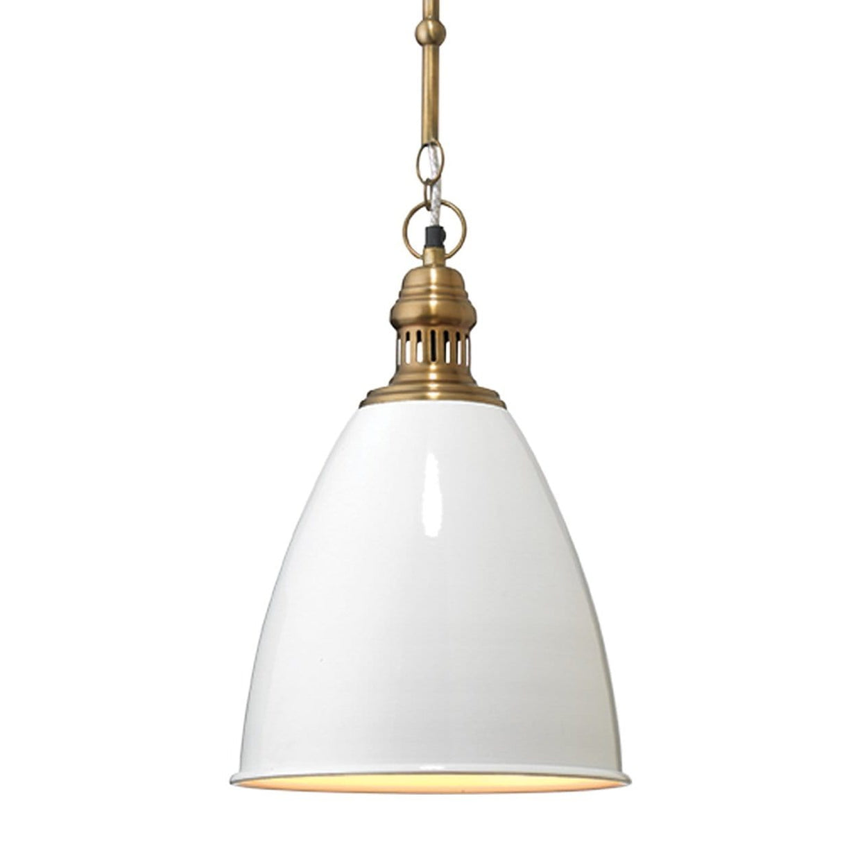 Jamie Young Co. Tavern Pendant - White Lighting jamie-young-5TAVE-PDWH 00688933020106