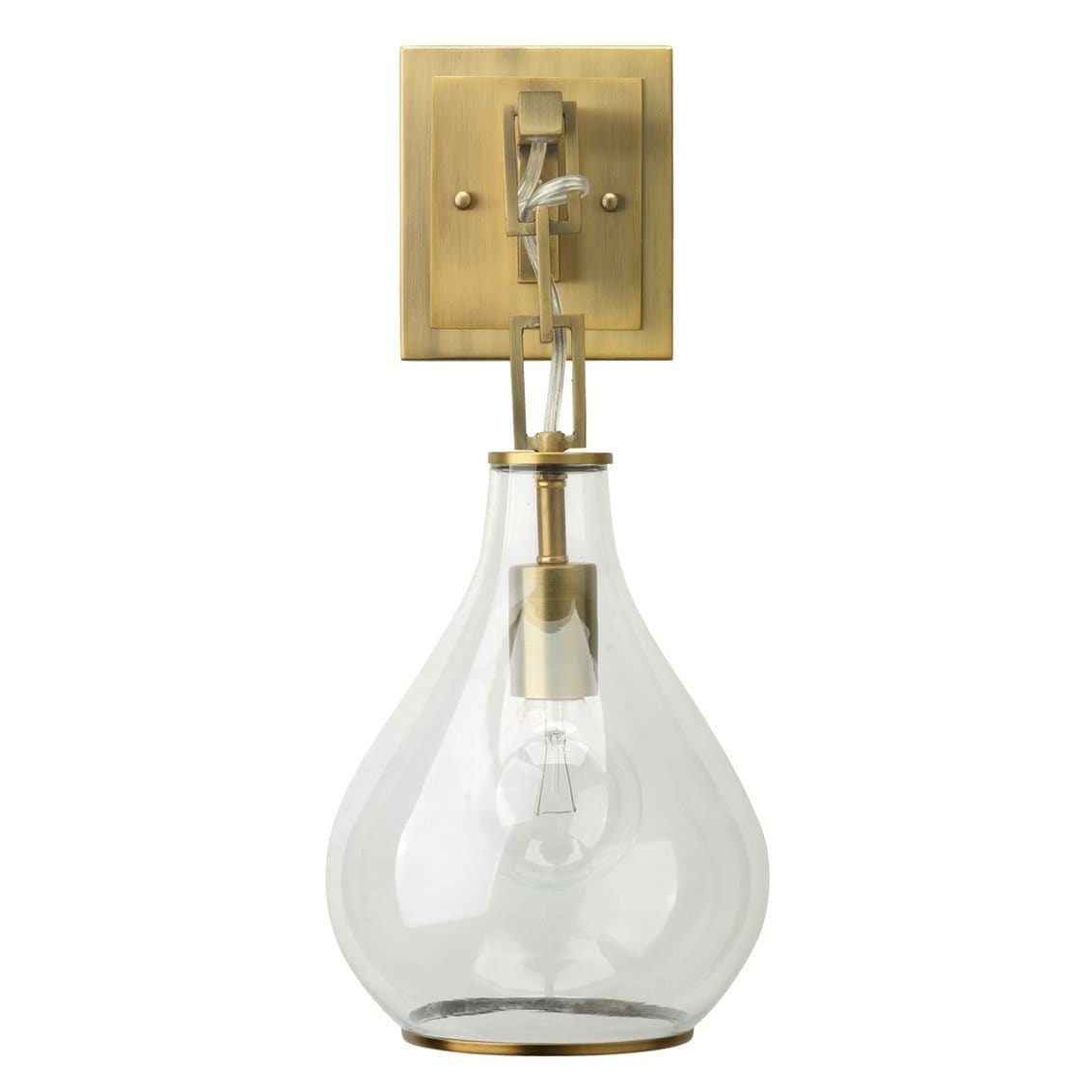 Jamie Young Co. Tear Drop Hanging Wall Sconce Lighting jamie-young-4TEAR-CLAB 688933027464