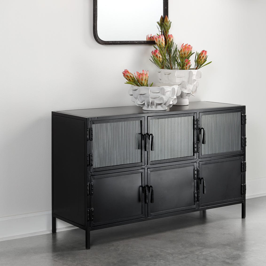 Jamie Young Co. Vitrino Console Furniture jamie-young-20VITR6-COBK