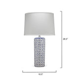 Jamie Young Co. Vivian Table Lamp - Blue Lighting jamie-young-co-BL916-TL1