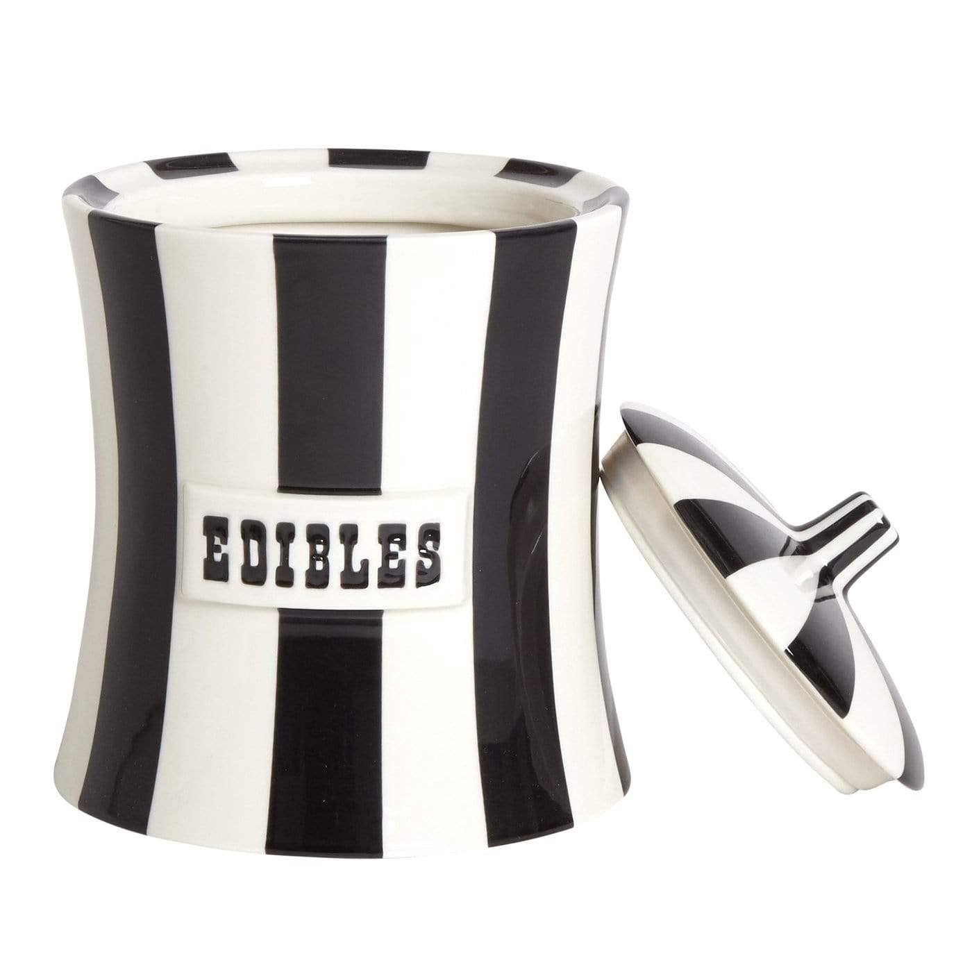 Jonathan Adler Edibles Canister Black Meadow Blu