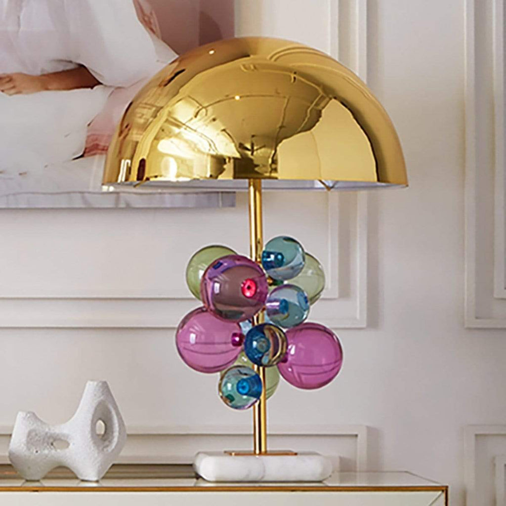 Jonathan Adler Multi Globo Table Lamp Meadow Blu