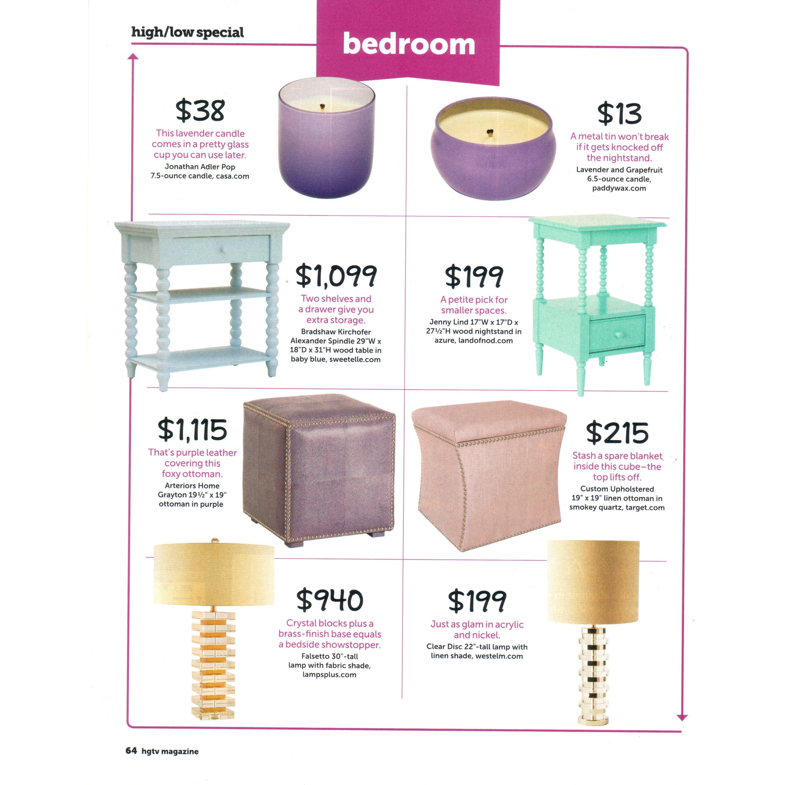 Jonathan Adler Pop Candle Lavender Meadow Blu