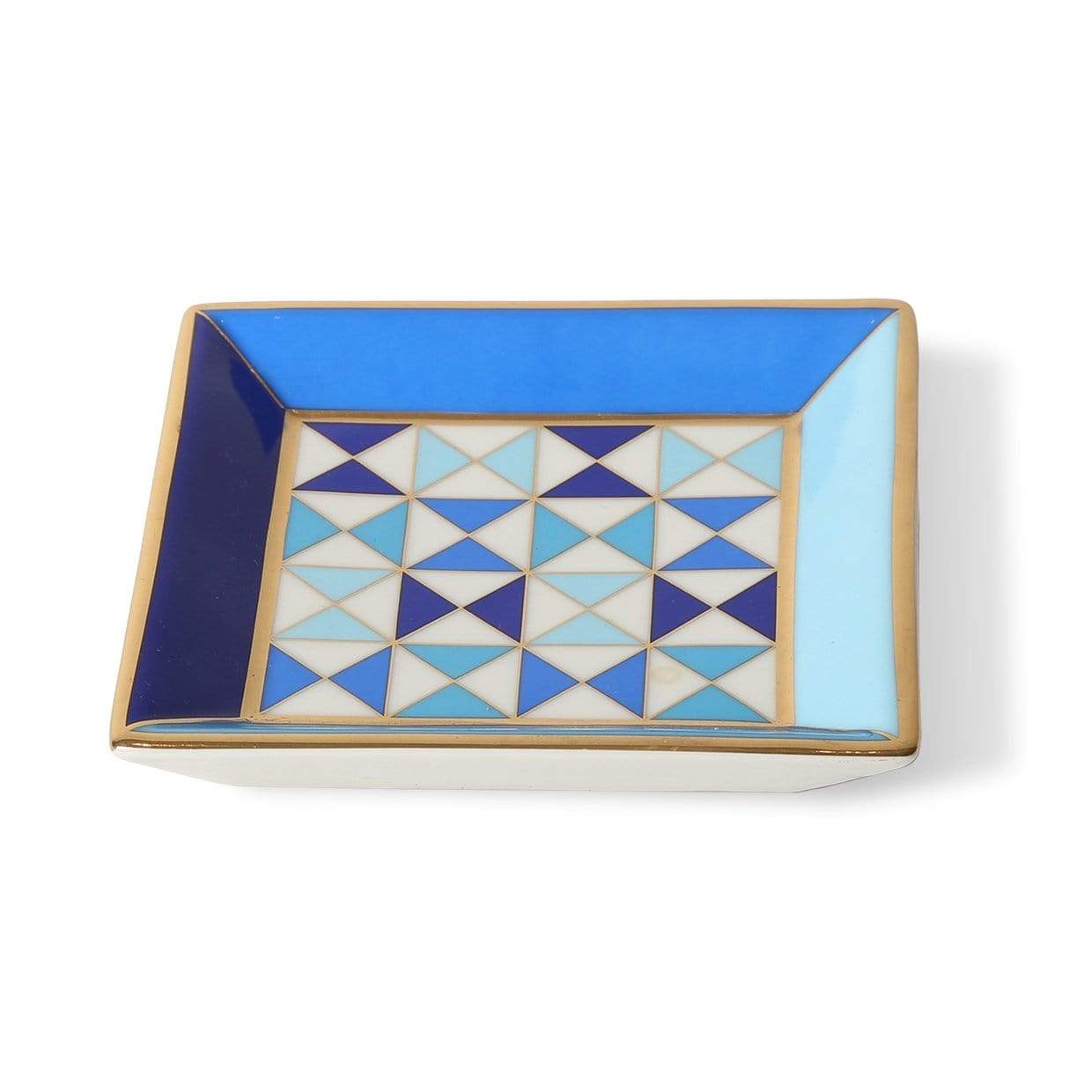 Sorrento Lacquer Golf Gift Set - Blue - Jonathan Adler