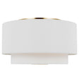 Kate Spade Sawyer Flush Mount Lighting kate-spade-KSF1043BBS 014817620542