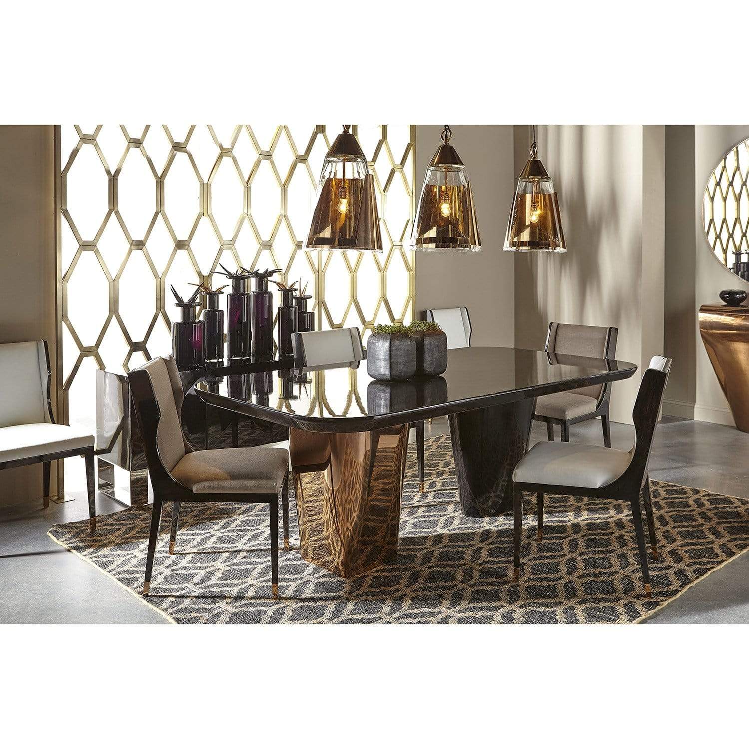 Kelly Hoppen Bessie Pendant Large Meadow Blu