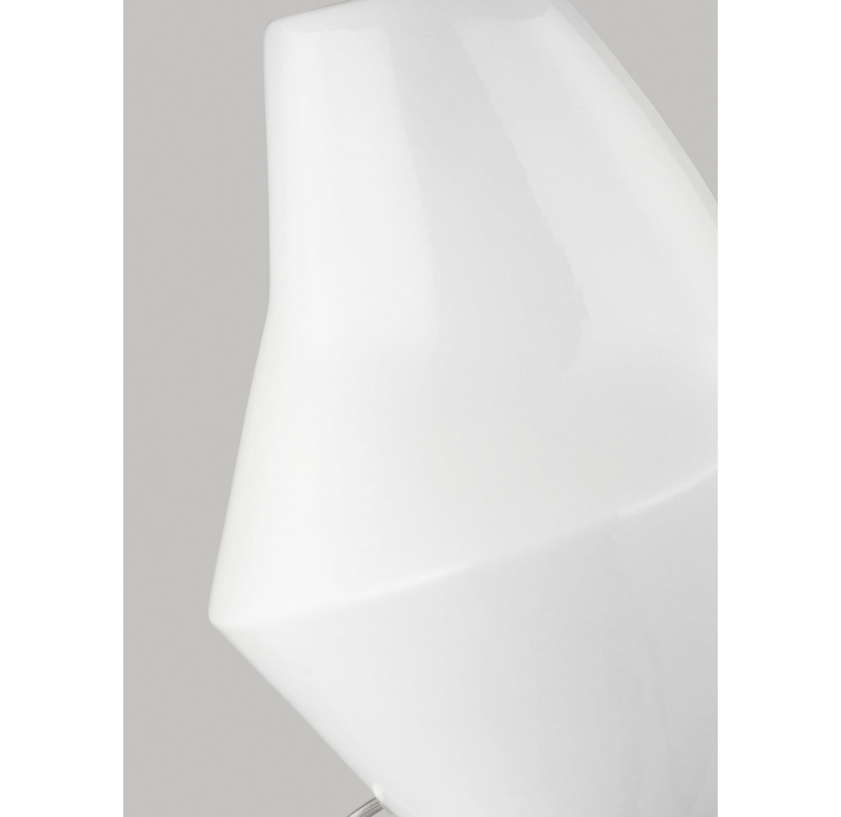 Kelly Wearstler Contour Short Table Lamp - Artic White Lighting
