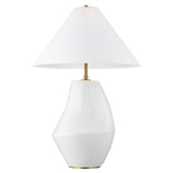 Kelly Wearstler Contour Short Table Lamp - Artic White Lighting