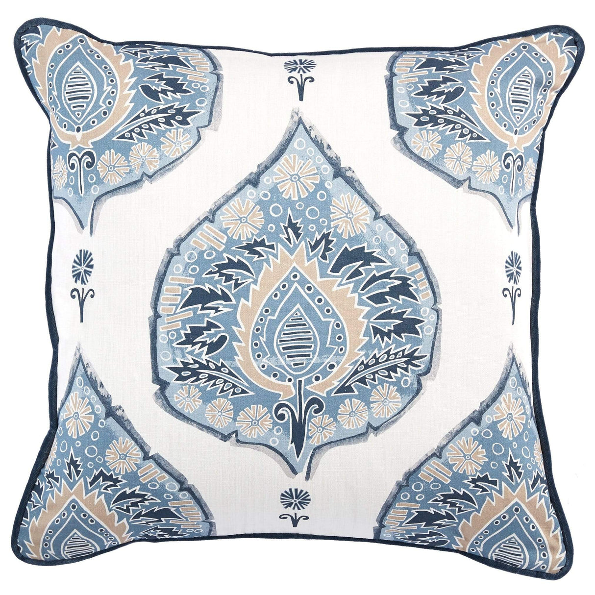 Lacefield Designs Kani w/ Velvet Pipe Pillow & Decor lacefield-D1528