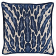 Lacefield Designs Kenya Indigo Animal Print Pillow Pillow & Decor Lacefield-D1079