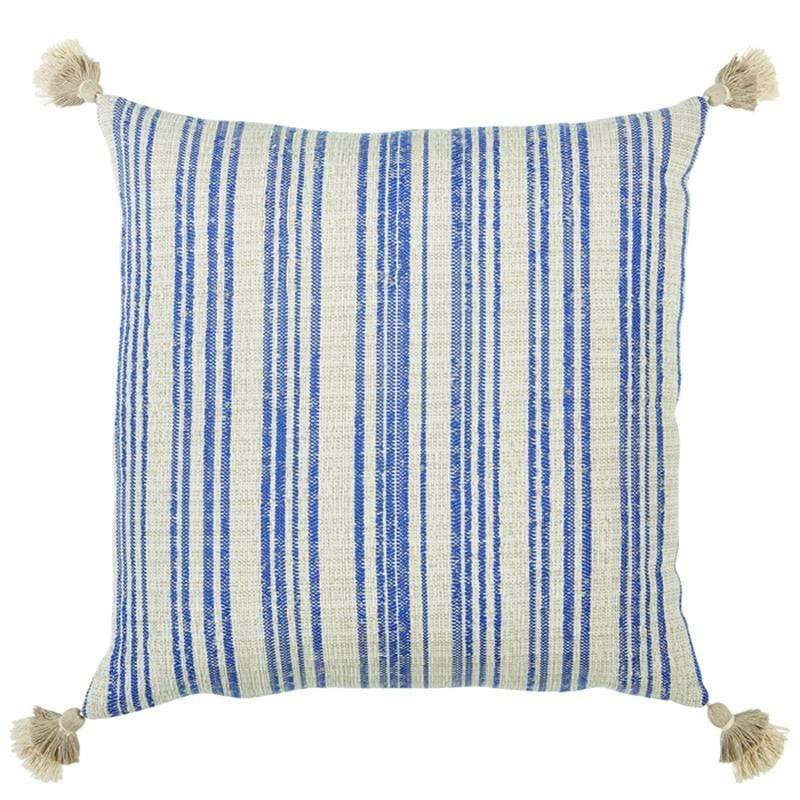 Lacefield Designs Phoenix Navy Pillow Meadow Blu
