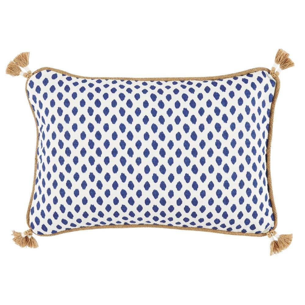 Lacefield Designs Sahara Midnight Lumbar Pillow Decor Lacefield-D310