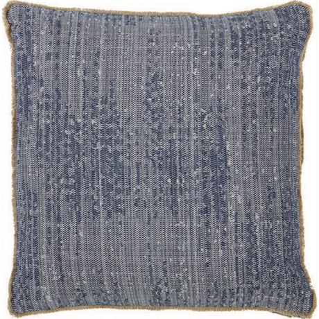 Lacefield Designs Seagrass Navy Fringe Pillow Pillow & Decor lacefield-D1168