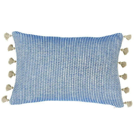Lacefield Designs Ziggy Navy Lumbar Pillow Decor lacefield-D1185