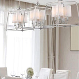 Libby Langdon for Crystorama Sylvan 4 Light Nickel Pendant Lighting