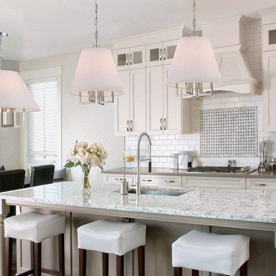 Nickel pendant lights sales
