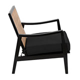 Lichtenstein Chair, Charcoal Black Chairs noir-AE-215CHB
