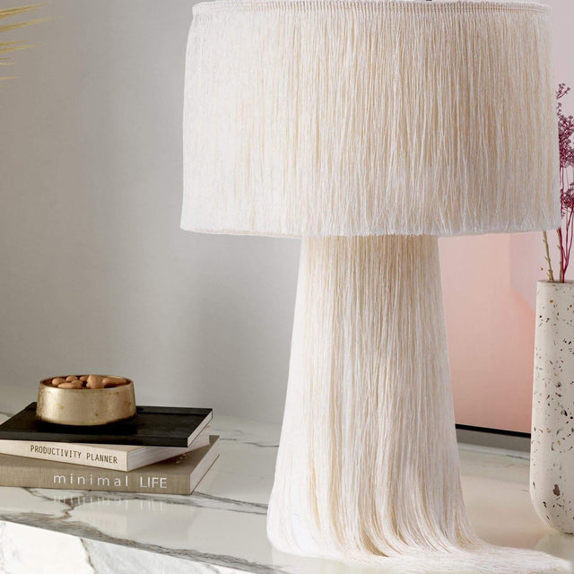 Lighting by BLU Atolla Tassel Table Lamp Lighting
