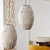 Lighting by BLU Barrel Pendant - White Lighting klay-life-B08WHITEBARREL