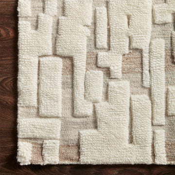 Loloi Bennett Rug - Ivory/Taupe – Meadow Blu