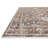 Loloi Bonney Rug - Charcoal/Spice Rugs